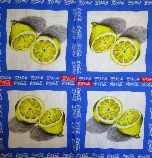 009 Coca Cola - 3-ply - (blue)